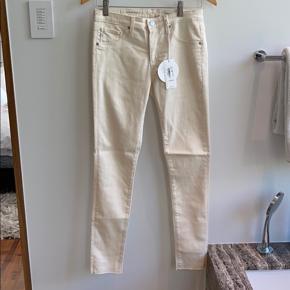 AG Jeans Legging Ankle Ecru 26